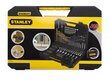 STANLEY 100 kpl. Pora- ja teräsarja, STA7205-XJ hinta ja tiedot | Käsityökalut | hobbyhall.fi