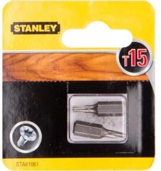 Torx T15x25mm (2kpl) Stanley hinta ja tiedot | Käsityökalut | hobbyhall.fi