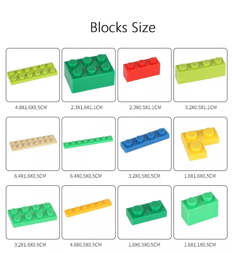 Building Blocks-Bricks -värikkäät rakennuspalikat, 500 kpl hinta ja tiedot | LEGOT ja rakennuslelut | hobbyhall.fi