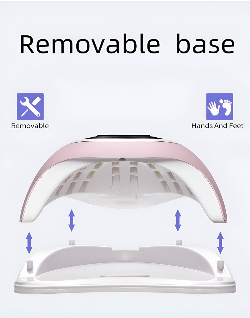 2in1 UV/LED kynsilamppu LIVMAN SUN C2, 288W hinta ja tiedot | Manikyyri ja pedikyyri | hobbyhall.fi