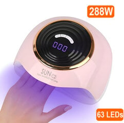 2in1 UV/LED kynsilamppu LIVMAN SUN C2, 288W hinta ja tiedot | Manikyyri ja pedikyyri | hobbyhall.fi