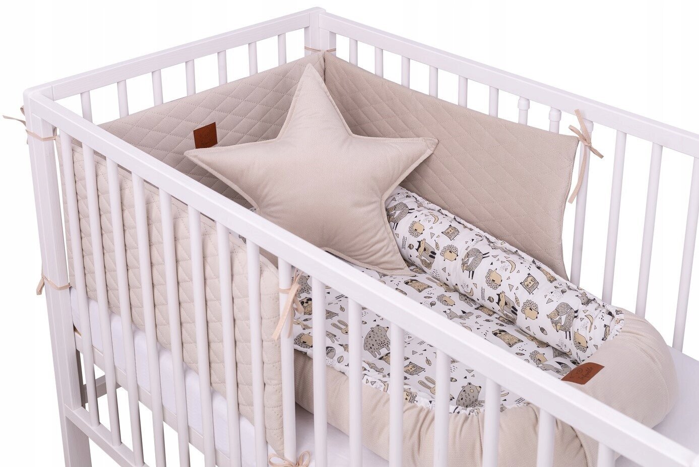 Pehmeä sängyn suoja 180 cm x 30 cm hinta ja tiedot | Lasten turvallisuus | hobbyhall.fi