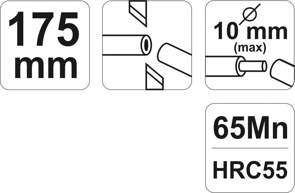 Automaattinen eristeenpoistoaine Yato 175mm (YT-2268) hinta ja tiedot | Käsityökalut | hobbyhall.fi