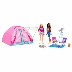 Barbie Camping -nukke ja tarvikesetti hinta ja tiedot | Tyttöjen lelut | hobbyhall.fi