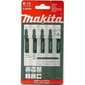 Pistosahanterät Makita B-13 (T111C) 70mm HCS 5kpl. A-85656 hinta ja tiedot | Käsityökalut | hobbyhall.fi