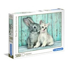 Palapeli Pusle Clementoni High Quality Kissa & Kani, 500 osaa hinta ja tiedot | Palapelit | hobbyhall.fi