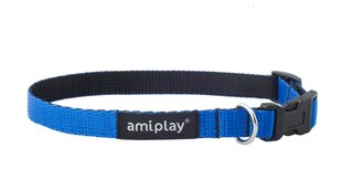 Amiplay Twist, Säädettävä kaulapanta, M, sininen hinta ja tiedot | Koiran valjaat ja kaulapannat | hobbyhall.fi