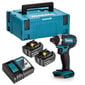 Makita DTD152RTJ akkuruuvinväännin, 18 V / 2 x 5,0 Ah Li-ion, 165 Nm, LED hinta ja tiedot | Akkuporakoneet ja ruuvinvääntimet | hobbyhall.fi