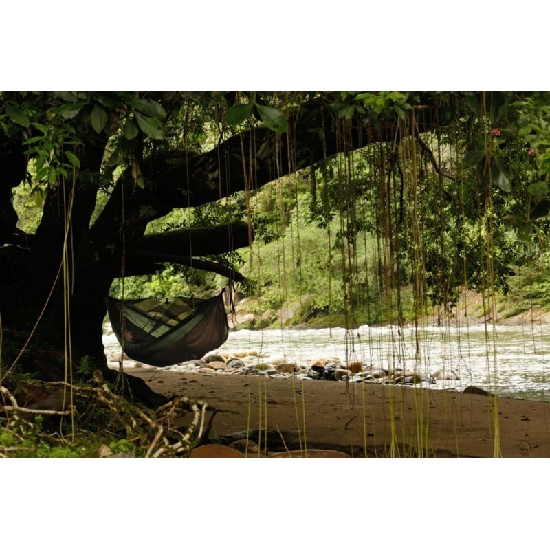 Riippumatto Amazonas Adventure Moskito Hammock Thermo, vihreä/ruskea hinta ja tiedot | Riippumatot | hobbyhall.fi