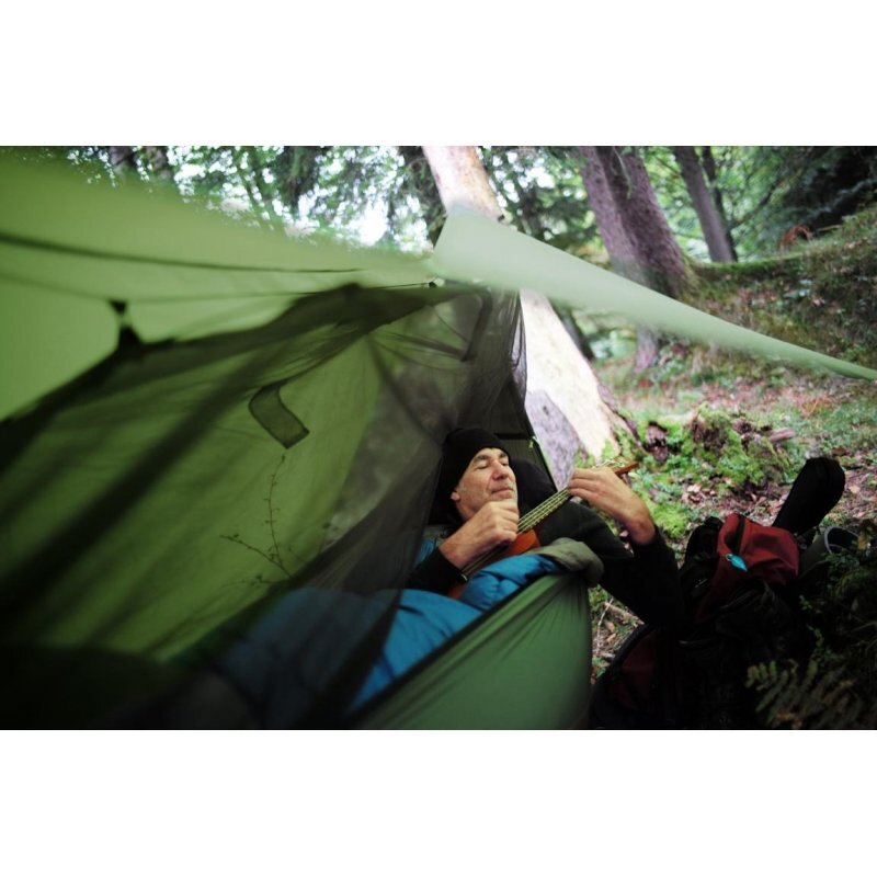 Riippumatto Amazonas Adventure Moskito Hammock Thermo, vihreä/ruskea hinta ja tiedot | Riippumatot | hobbyhall.fi