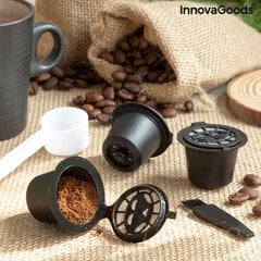 Uudelleenkäytettävien kahvikapselien 3 kappaleen setti Recoff InnovaGoods hinta ja tiedot | InnovaGoods Kodinkoneiden lisätarvikkeet | hobbyhall.fi