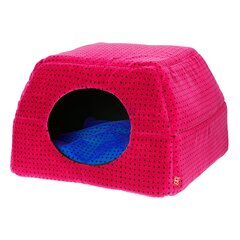 Amibelle peti, vaaleanpunainen 35 x 35 x 35 cm hinta ja tiedot | Pedit ja pesät | hobbyhall.fi