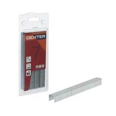 Niitit Dexter, 12,29 x 12 mm, 1000 kpl hinta ja tiedot | Käsityökalut | hobbyhall.fi