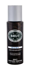 Miesten suihkedeodorantti Brut Musk 200 ml hinta ja tiedot | Miesten ihonhoito | hobbyhall.fi