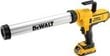 Silikonipistooli akulla DCE580D1, 300-600 ml, 18 V / 2,0 Ah, DeWalt hinta ja tiedot | Käsityökalut | hobbyhall.fi