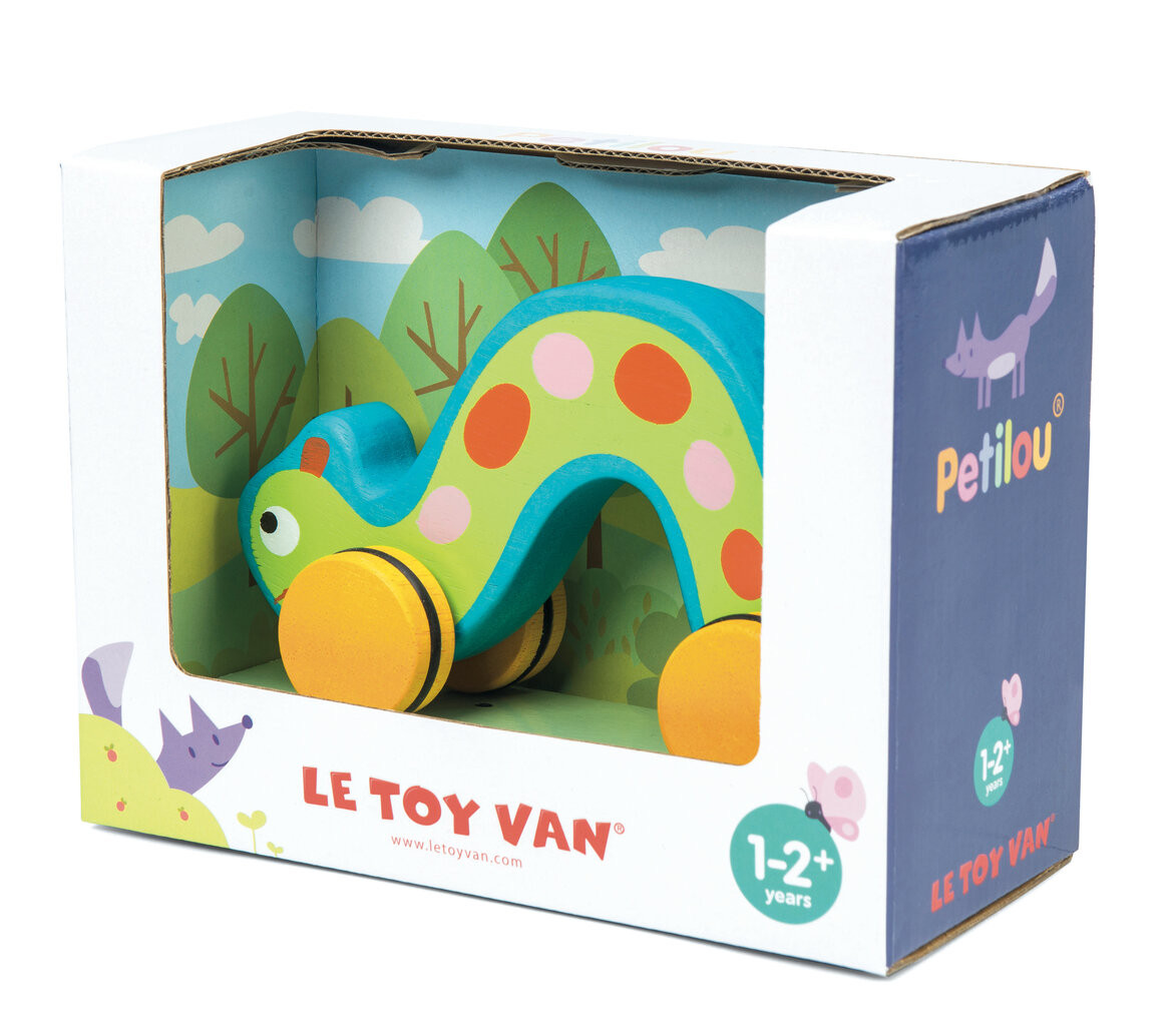 Puinen lelu - Toukka, Le Toy Van PL034 hinta ja tiedot | Vauvan lelut | hobbyhall.fi