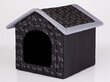 Pesämaja Hobbydog R2, 44x38x45 cm, musta hinta ja tiedot | Pedit ja pesät | hobbyhall.fi