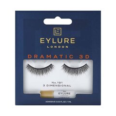 Eylure Dramatic 3D -tekoripset, Nr. 191 hinta ja tiedot | Irtoripset ja ripsentaivuttimet | hobbyhall.fi