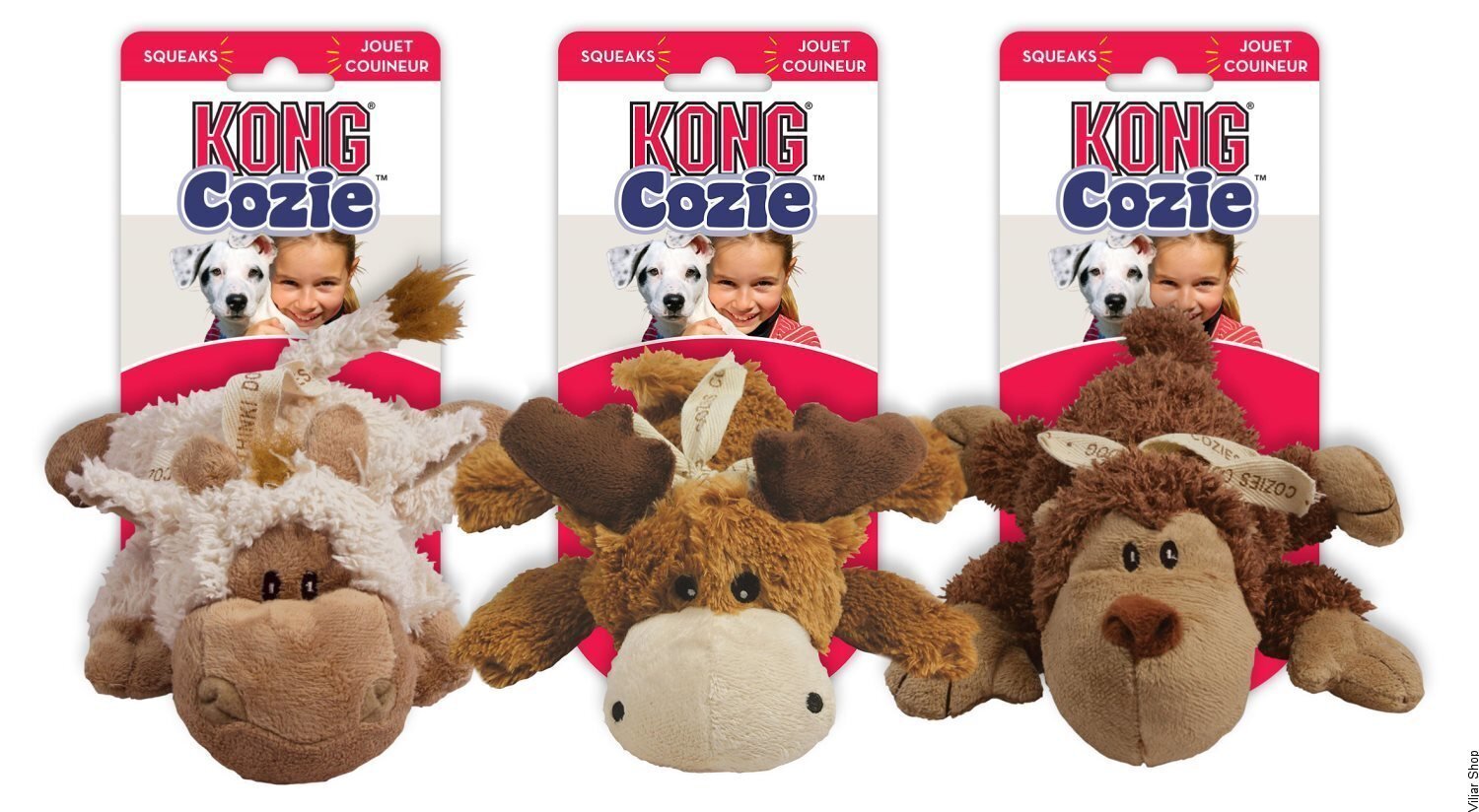 Kong-lelu koirille Cozie Naturals M hinta ja tiedot | Koiran lelut | hobbyhall.fi