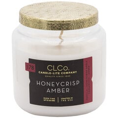 Tuoksukynttilä kannella Candle-Lite Honeycrisp Amber, 396 g hinta ja tiedot | Kynttilät ja kynttilänjalat | hobbyhall.fi