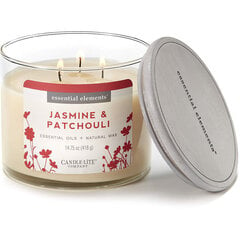 Candle-Lite tuoksukynttilä kannella Jasmine & Patchouli, 418 g hinta ja tiedot | Kynttilät ja kynttilänjalat | hobbyhall.fi