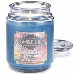 Tuoksukynttilä kannellinen Candle-Lite Autumn Flannel, 510 g hinta ja tiedot | Kynttilät ja kynttilänjalat | hobbyhall.fi