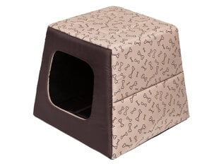 Pesä Hobbydog Pyramidi R1, beige/ruskea hinta ja tiedot | Pedit ja pesät | hobbyhall.fi