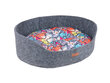 Peti Amiplay Oval L, 61x53x21 cm hinta ja tiedot | Pedit ja pesät | hobbyhall.fi