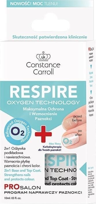 Kynsibalsami Constance Carroll Respire Oxygen Technology, 10ml hinta ja tiedot | Kynsilakat ja kynsienhoitotuotteet | hobbyhall.fi