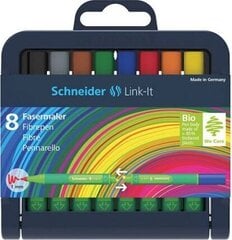 Schneider Link-It -huopakärkikynien setti 1 mm x 8 kpl hinta ja tiedot | Kirjoitusvälineet | hobbyhall.fi