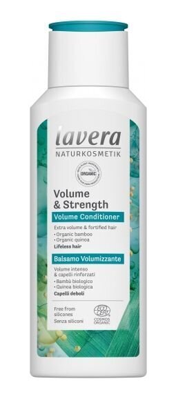 Volyymia lisäävä hoitoaine VOLUME & STRENGTH Lavera, 200 ml hinta ja tiedot | Hoitoaineet | hobbyhall.fi