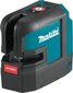 Makita SK105DZ -ristiviivalaser, punainen säde, itsetasaava, tarkkuus ± 0,3 mm/1 m, IP54 hinta ja tiedot | Käsityökalut | hobbyhall.fi