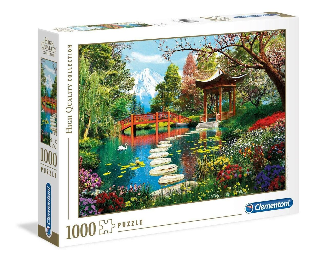 Palapeli Pusle Clementoni High Quality Fuji Garden, 1000 osaa hinta ja tiedot | Palapelit | hobbyhall.fi