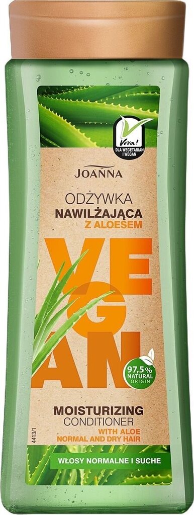 Kosteuttava hiusvoide Joanna Professional Vegan Aloes 300 g hinta ja tiedot | Hoitoaineet | hobbyhall.fi