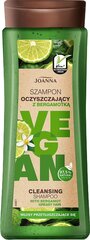 Shampoo rasvoittuville hiuksille Joanna Vegan, 300 ml hinta ja tiedot | Shampoot | hobbyhall.fi