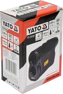 Etäisyysmittari (laser) Yato 900m (YT-73129) hinta ja tiedot | Käsityökalut | hobbyhall.fi