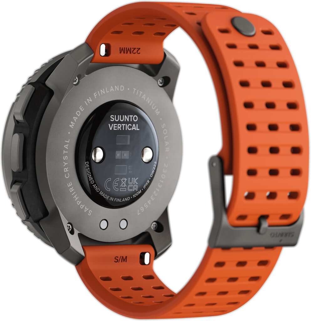 Suunto Vertical Titanium Solar Canyon SS050861000 hinta ja tiedot | Älykellot | hobbyhall.fi