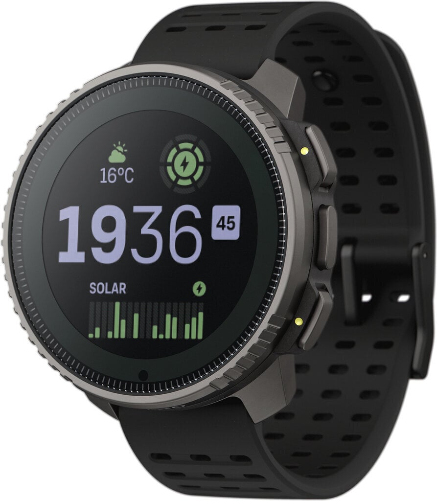 Suunto Vertical Titanium Solar Black SS050858000 hinta ja tiedot | Älykellot | hobbyhall.fi