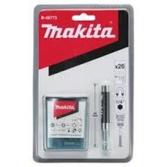 Makita B-48789 Minikoon mac-tarvikesarjat 120mm + 25 kärkeä hinta ja tiedot | Käsityökalut | hobbyhall.fi