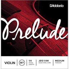 J810 1/4M D'Addario Prelude viulun kielet hinta ja tiedot | D'Addario Ääni- ja videolaitteet | hobbyhall.fi