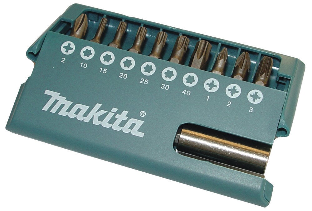 Ruuvikärkisarja 11-osaa Makita, litteä D-31756 hinta ja tiedot | Käsityökalut | hobbyhall.fi