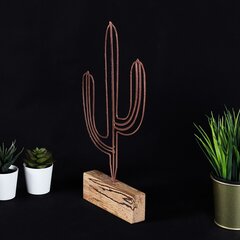 Koristemuoto kaktus, pronssi hinta ja tiedot | Sisustustuotteet | hobbyhall.fi