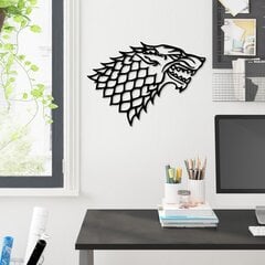 Metallinen ripustettava koriste Game Of Thrones, 60 x 43 cm hinta ja tiedot | Sisustustuotteet | hobbyhall.fi