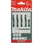 Pistosahanterät Makita B-17 (T101AO) 71mm HCS 5kpl. A-85690 hinta ja tiedot | Käsityökalut | hobbyhall.fi