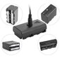 Akku Sony NP-F550/F750/F970 USB-virtalähteen kanssa hinta ja tiedot | Kameran laturit | hobbyhall.fi