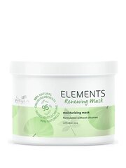 Palauttava naamio Wella Elements Renewing Mask 500ml hinta ja tiedot | Hiusnaamiot, öljyt ja seerumit | hobbyhall.fi