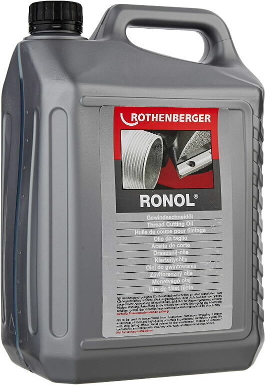 Mineraalipohjainen kierreöljy RONOL, 5L, Rothenberger hinta ja tiedot | Käsityökalut | hobbyhall.fi