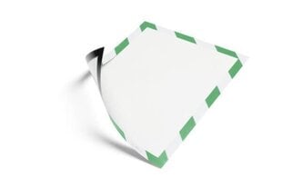 Magneettiset kehykset huomioväreissä Durable A4, vihreä/valkoinen, 5 kpl hinta ja tiedot | Toimistotarvikkeet | hobbyhall.fi