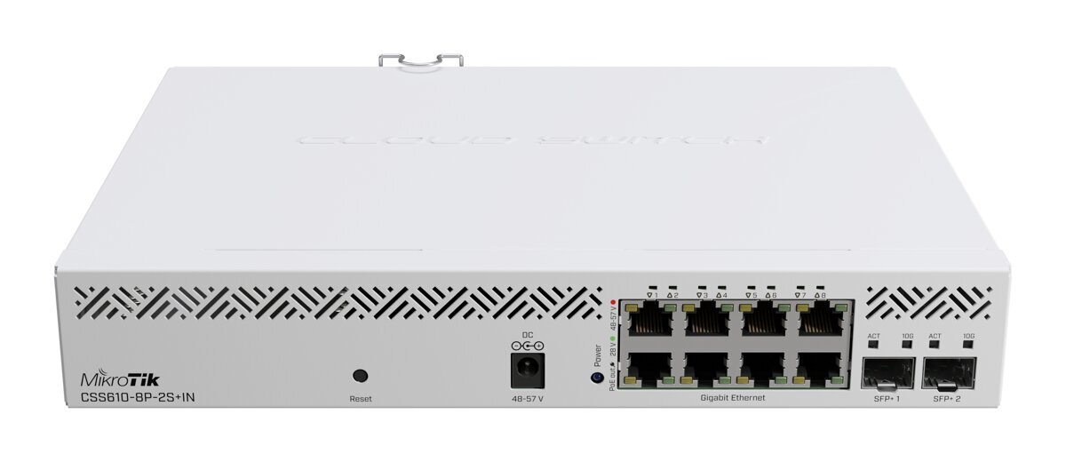 MikroTik CSS610-8P-2S+IN hinta ja tiedot | Verkkokytkimet | hobbyhall.fi