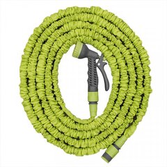 Bradas Trick Hose -puutarhaletku, venyvä, sis. kastelupistoolin, 15 - 45 m, vihreä hinta ja tiedot | Puutarhaletkut, kastelukannut ja muut kastelutarvikkeet | hobbyhall.fi